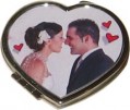 Heart Shaped Compact Mirror