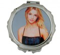Scalloped Compact Mirror