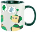 JC Printing Company Green Combo Mug