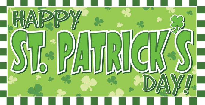St. Patrick's Day Banner