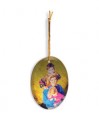 Crystal Oval Ornament
