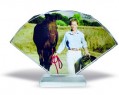 Fan Crystal with Base